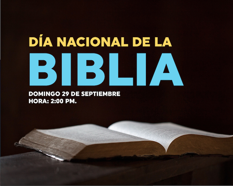 Día Nacional de la Biblia Centro Evangélico Cuadrangular